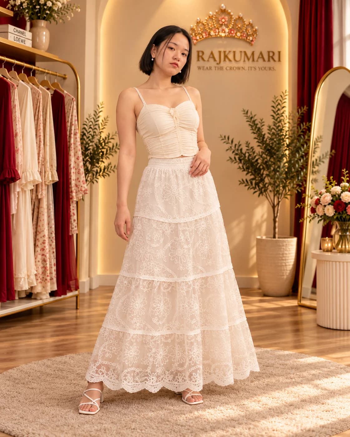 Lace Maxi Skirt