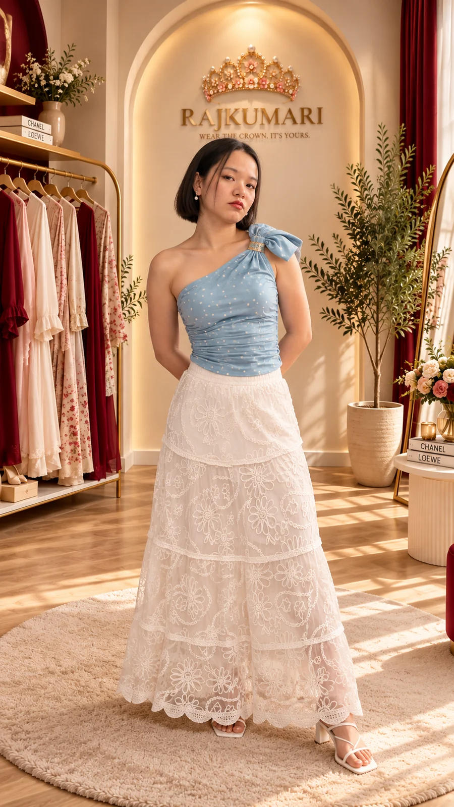 Lace Maxi Skirt